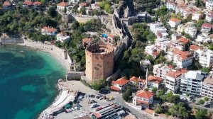 Kizilkule (Red Tower) Alanya. Turkiye // Красная крепость. Алания. Турция