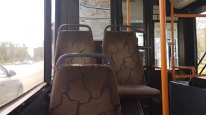 поездка на троллейбусе МАЗ ЭТОН Т 103 (116) маршрут 4