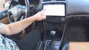 Магнитола Honda Accord 2007 Aliexpress \ хонда аккорд 7
