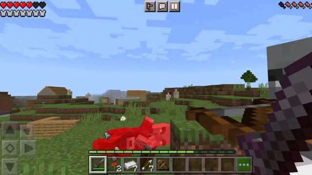 На мою деревню напали разбойники - Деревня жителей Майнкрафт Minecraft