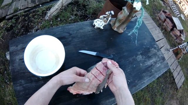 Юкала из сазана. Рыба вяленая. Быстрый рецепт.