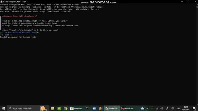 KALI LINUX from Microsoft Store смотреть онлайн