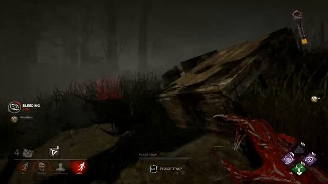 Dead by Daylight 2.3.1 - Игра за Ведьму (Лизу) 2 - The Hallowed Blight event Священное Увядание смотреть онлайн