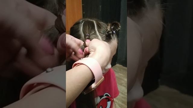 очень лёгкая прическа