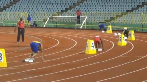 400m prelims men at the TTO Senior Championships 2017