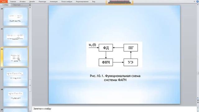 Бакалавриат_РЭТ_осенний семестр_РРСТ(рус.яз)_Лекция 2_ Функ. и структ. схемы систем радиоавтоматики смотреть онлайн