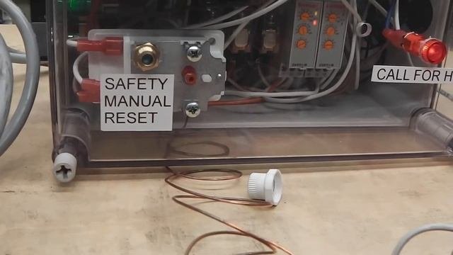Kroll Waste Oil Heater - Safety Thermostat