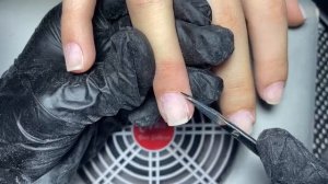 Как покрыть гель лак под кутикулу?Наращивание и доращивание углов и длины!Комби!Архитектура НП!