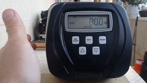 Как сделать принудительную промывку клапана CLACK WS1 CI и настроить часы.