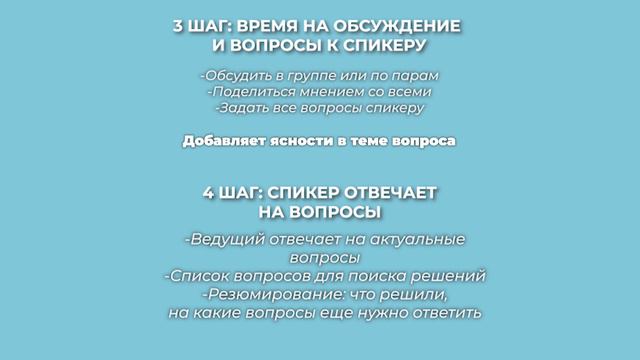 Управление обсуждением