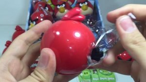 Необычные Яйца Сюрпризы в форме Птички из игры Энгри Бёрдс,Unboxing Surprise Eggs Angry Birds