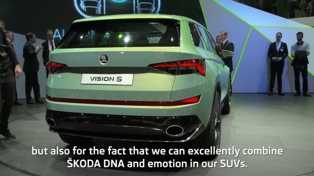 The ŠKODA Vision S Concept - Kodiaq SUV смотреть онлайн