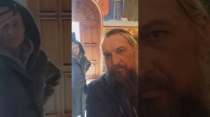 Грузия. О. Серафим поет на арамейском языке