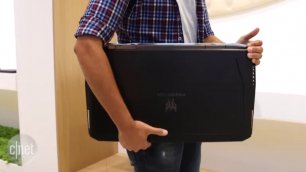 21-дюймовый ноутбук с изогнутым дисплеем и механической клавиатурой