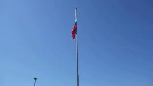 Поднятие флага и гимн. Ульяновск, День флага, 22 августа 2014 (c)www.ulgrad.ru