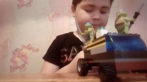 Обзор на лего машину черепашек ниндзя