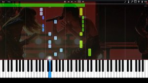 Måneskin - Don`t Wanna Sleep Synthesia Piano Tutorial (MIDI) //wol2fdavid