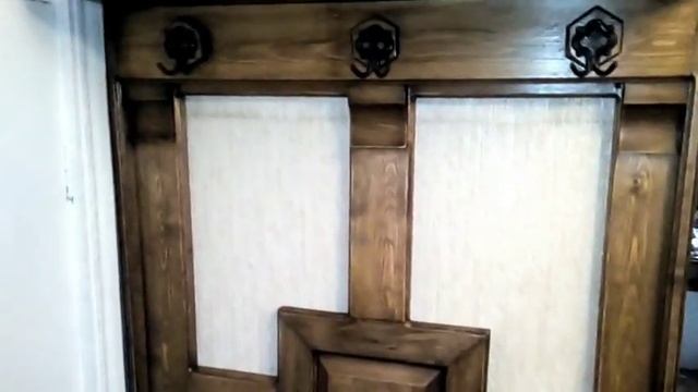 Установка и обзор прихожей из сосны по месту. смотреть онлайн