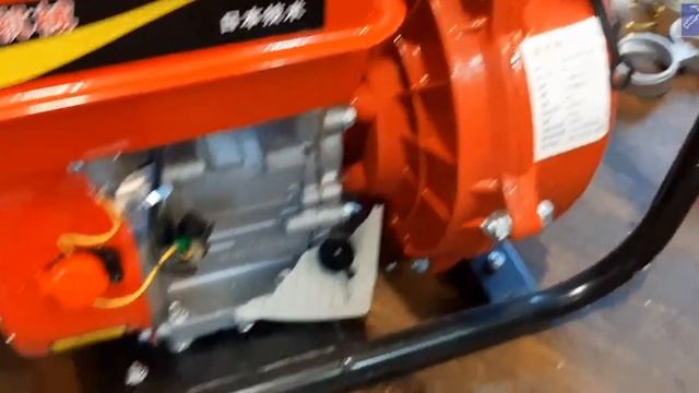 Пришла мотопомпа пожарная с Китая для нашего клиента под заказ смотреть онлайн