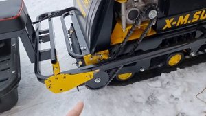 Мотобуксировщик OPTI MAX 15 с модулем толкач, вариант установки