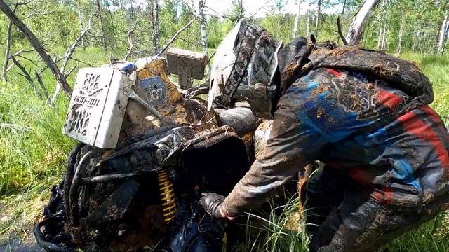 Ракетные Тропы 2023. Съёмка на лэбке, болото. 18+ смотреть онлайн