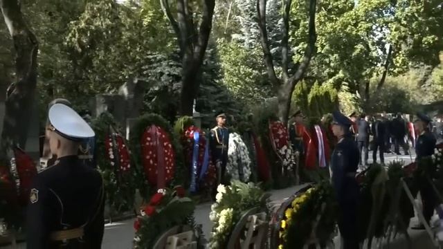 Похороны Михаила Горбачёва на Новодевичьем кладбище, 03 сентября 2022 года