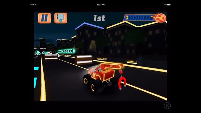 Blaze and the Monster Machines - Update New Location Light Riders смотреть онлайн