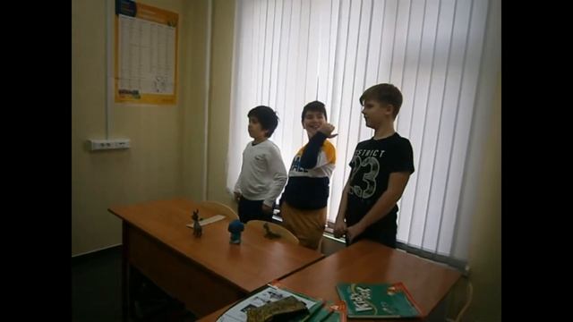 Фрагмент занятия с учащимися 10-12 лет, уровень Elementary / Beginner - апрель 2021 г.