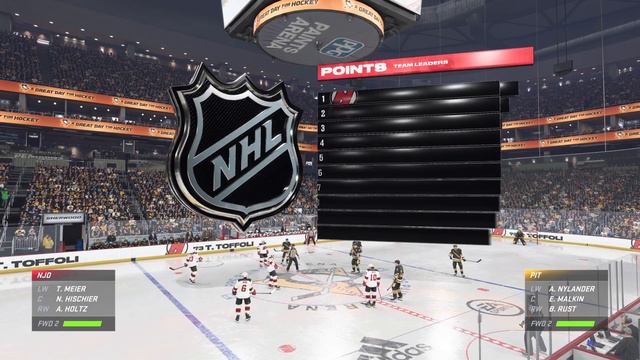 Pittsburgh Penguins vs New Jersey Devils 11/16/2023 NHL 24 Gameplay смотреть онлайн