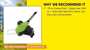 Greenworks ST24B213 24V 10 inch TORQDRIVE String Trimmer Review - Best String Trimmer for Home Use