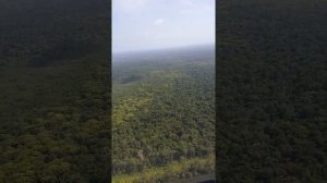 Boeing 747 land te Zanderij Suriname