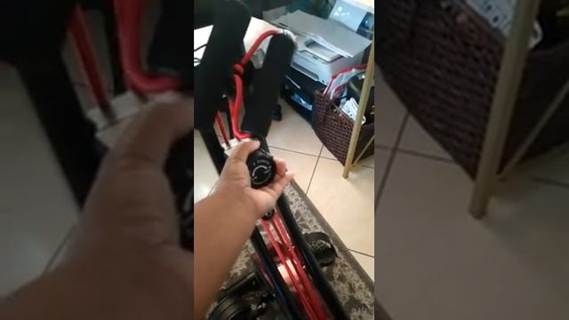 HAPBEAR Folding Exercise Bike Magnetic Foldable Stationary Bike, 3 in 1 Mode Indoor Upright Fitness смотреть онлайн