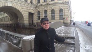 Мосты Петербурга.Эрмитажный мост: маленький, но разводной