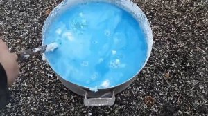 Добавление медного купороса в побелку для деревьев