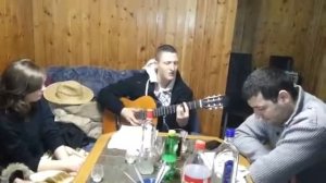 Нежная походка под гитару