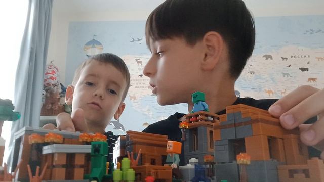 лего деревня смотреть онлайн