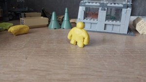 Как сделать человечка из моей анимации из пластилина