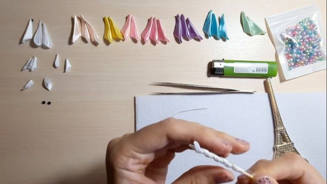 Единорог из лент в технике канзаши / Unicorn kanzashi смотреть онлайн