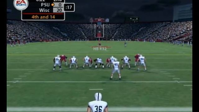 NCAA Football 2005 (Wisconsin - S1) Game 9 - Penn State смотреть онлайн