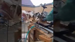 Станок для резки кирпича своими руками