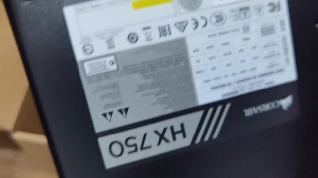 Corsair HX750 Power Supply unboxing and setup смотреть онлайн