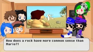 ???¦SMG4 react to Mario Gets Stuck On An Island¦ |Part 18|