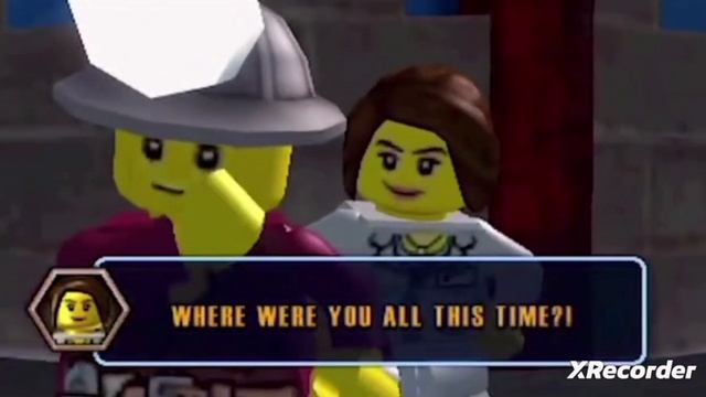 LEGO City Undercover Nikky flips off Natalia after she slap Chase McCain. *FUNNY* смотреть онлайн