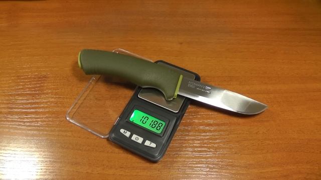 Нож Morakniv Bushcraft Forest. Настоящий нож для леса.