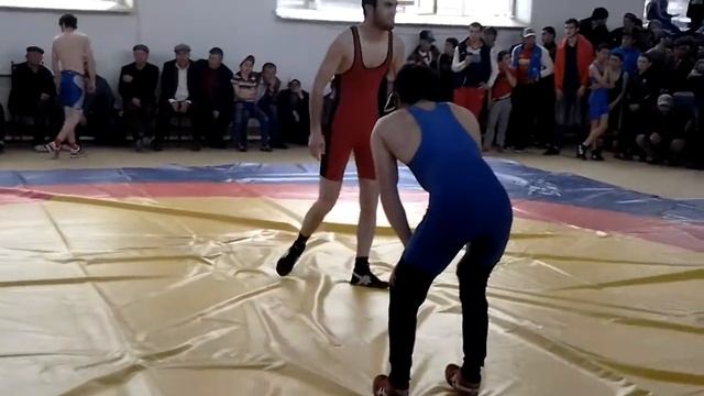 Вольная борьба 2 май с.Карата "Схватка Тайгиба Ашаханова" смотреть онлайн