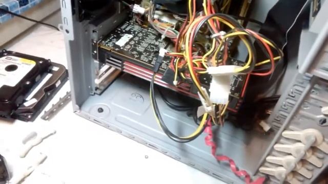 Принесли ПК в ремонт + тест карты 6870 смотреть онлайн