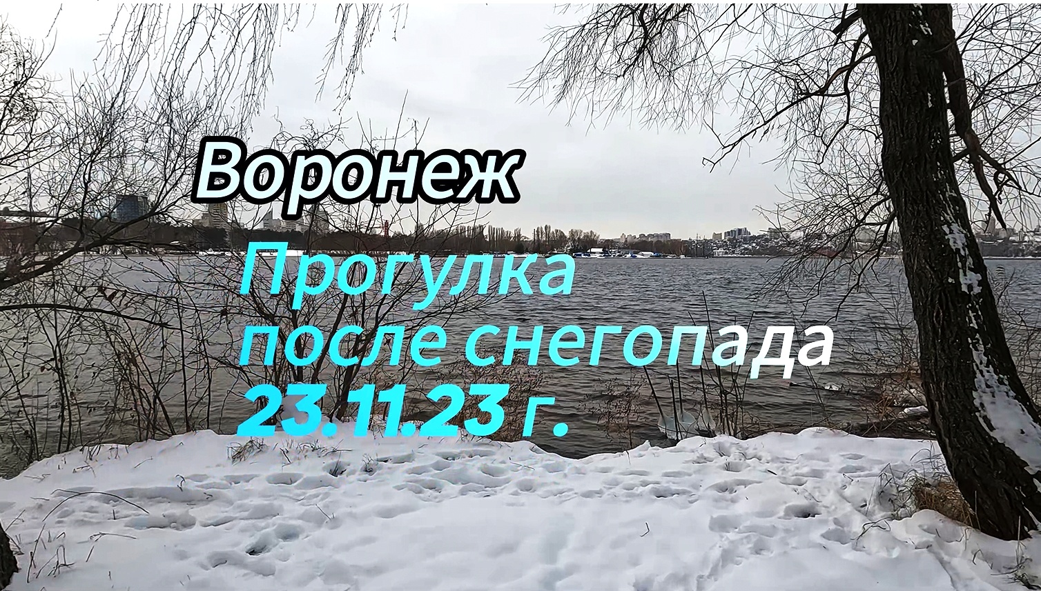 23 ноября снег