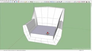 Club Chair Modeling in SketchUp