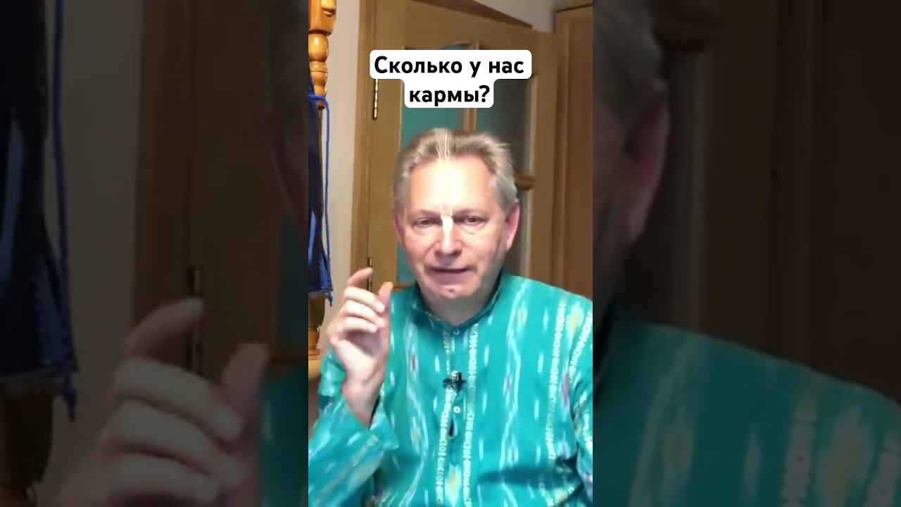 Сколько у нас кармы? #ВасилийТушкин #ВраджендраКумар #VrajendraRu #shorts #веды #знание #Бог #душа