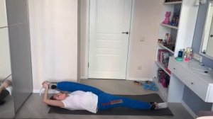 Синхронное плавание. Комплекс упражнений на растяжку